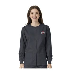 NWT Ohio state Scrub Jacket